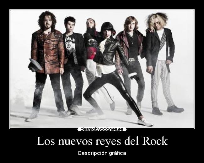 Los nuevos reyes del Rock - Descripción gráfica