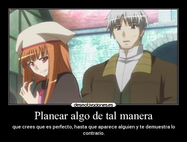 carteles gaararafez harukaze anime manga spice and wolf horo law desmotivaciones