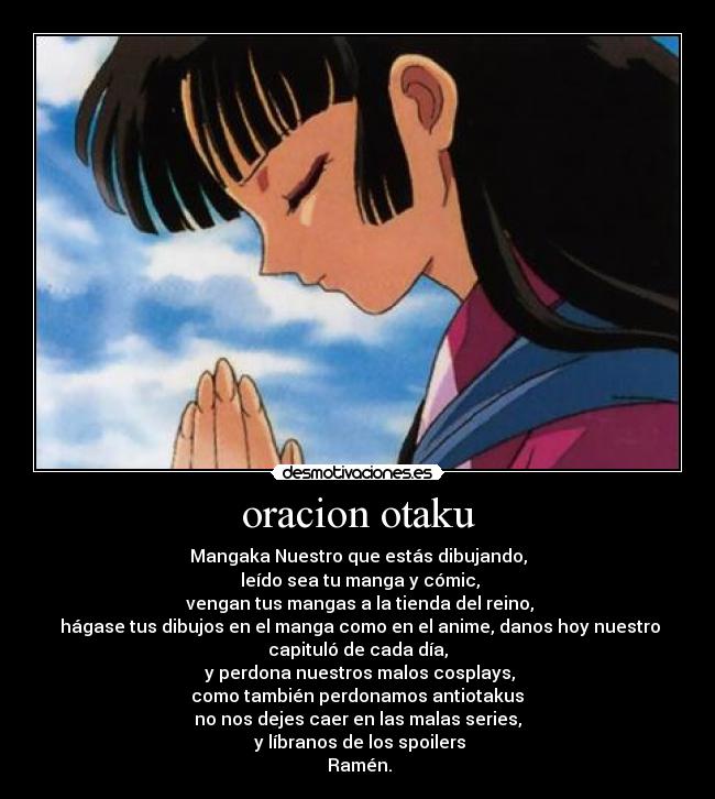 oracion otaku - 