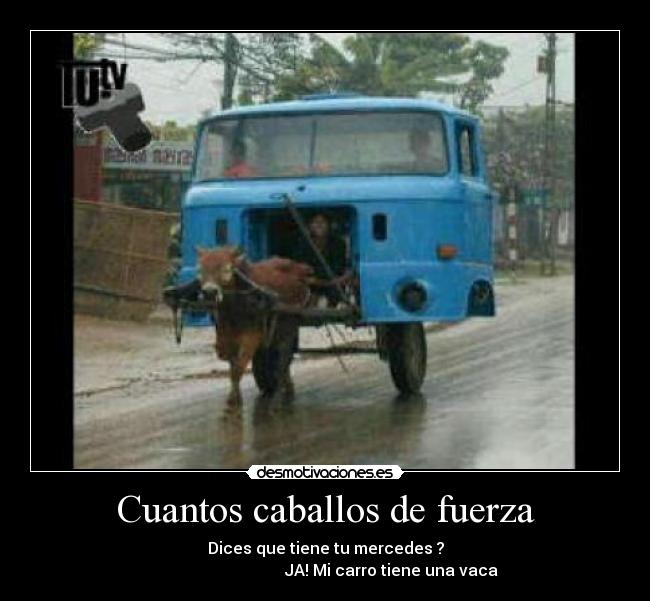Cuantos caballos de fuerza - 