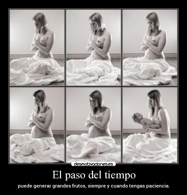 El paso del tiempo -