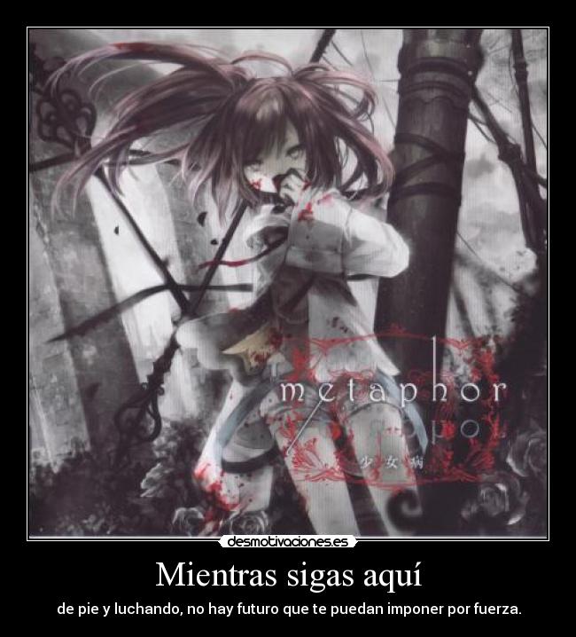 carteles harukaze raptorhunters 1291 seikon qwaser metaphor desmotivaciones