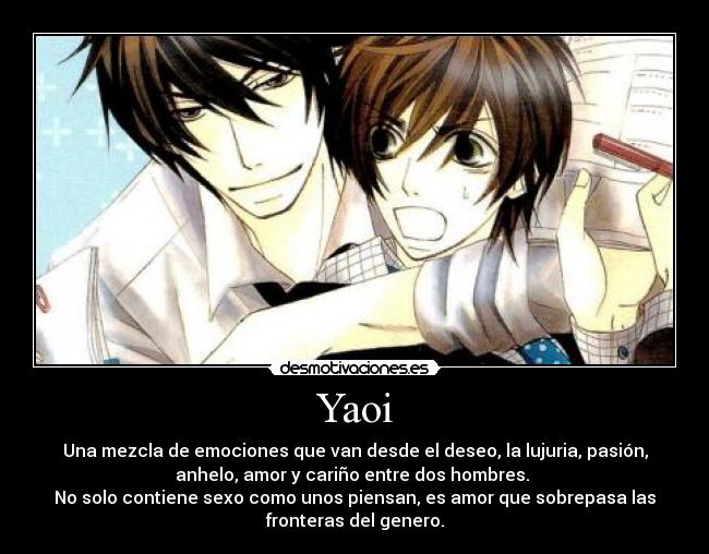 carteles yaoi desmotivaciones