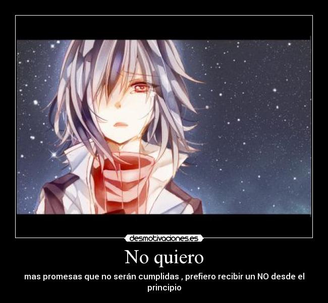 carteles anime promesas desmotivaciones