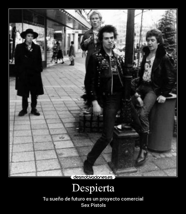carteles sex pistols desmotivaciones