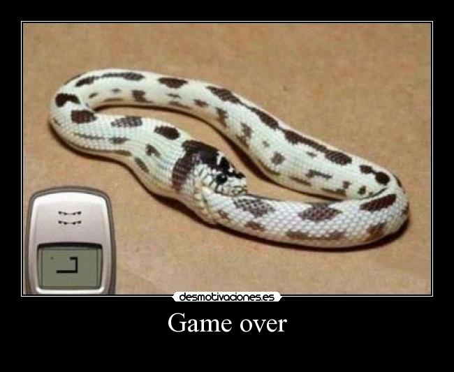 Game over -