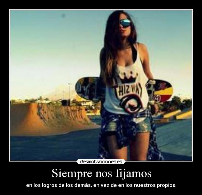 Siempre nos fijamos -