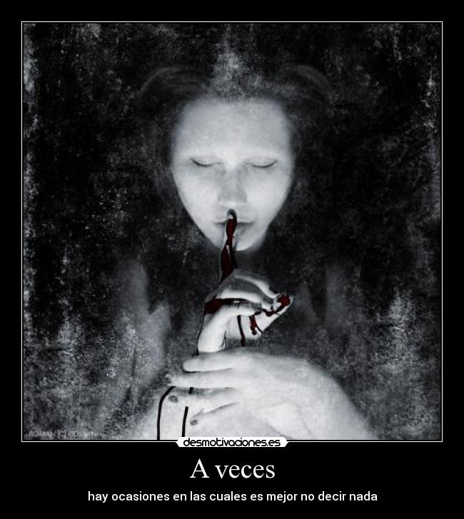 A veces -