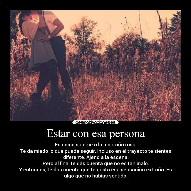 Estar con esa persona - 