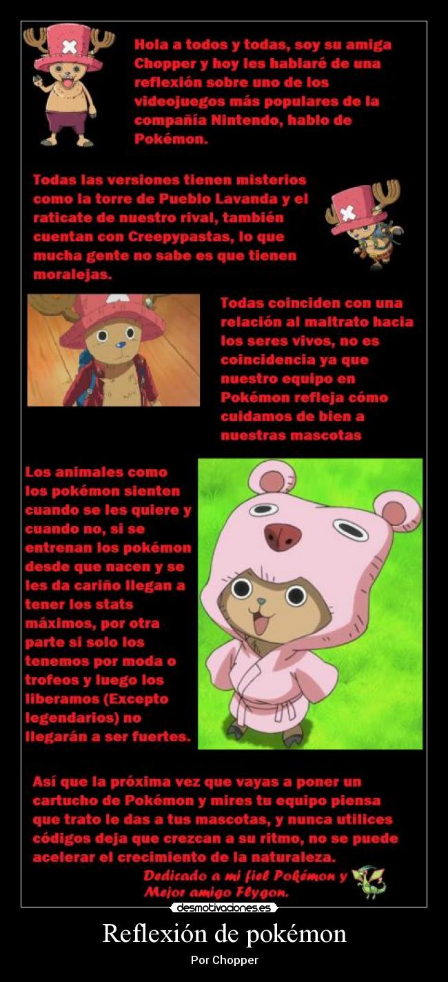 Reflexión de pokémon -