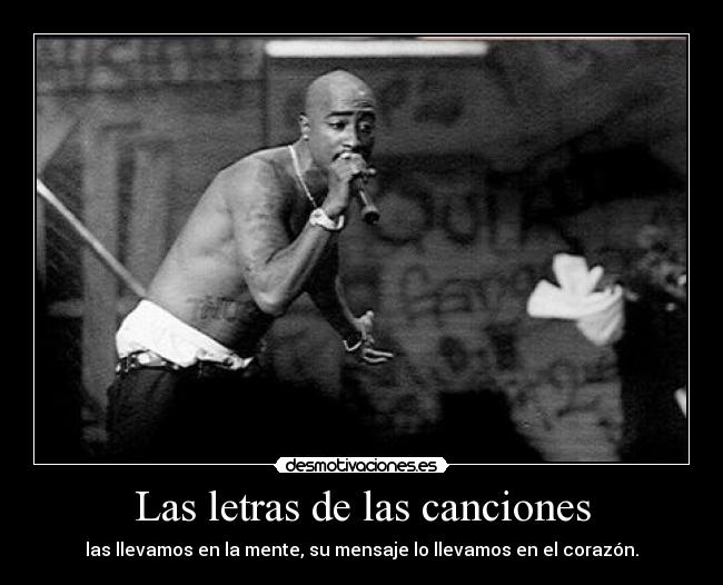 Las letras de las canciones - 