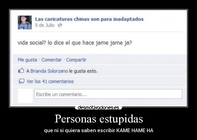 Personas estupidas - 