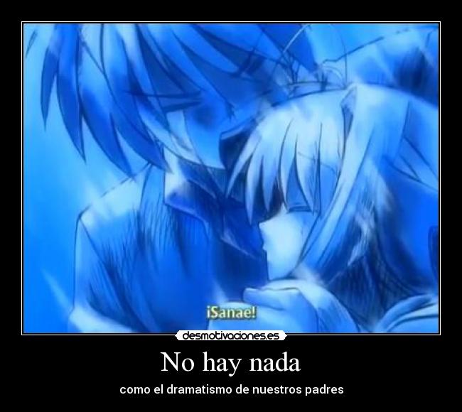 No hay nada -