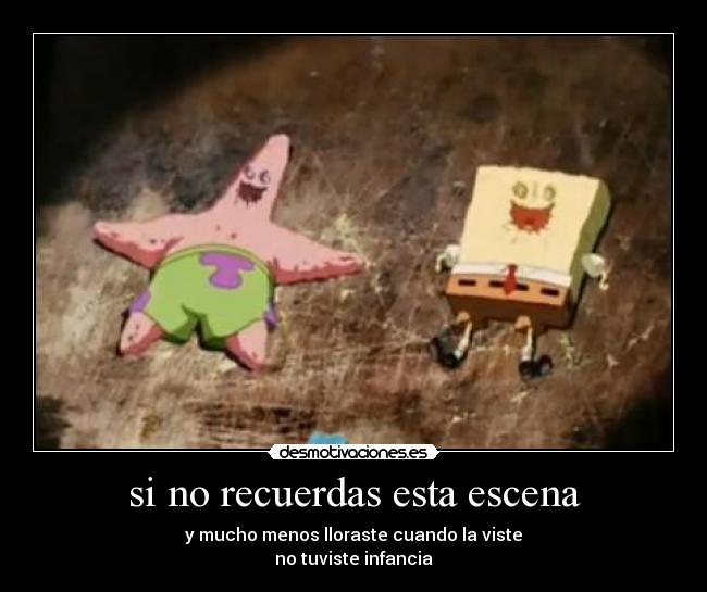 carteles bob esponja desmotivaciones