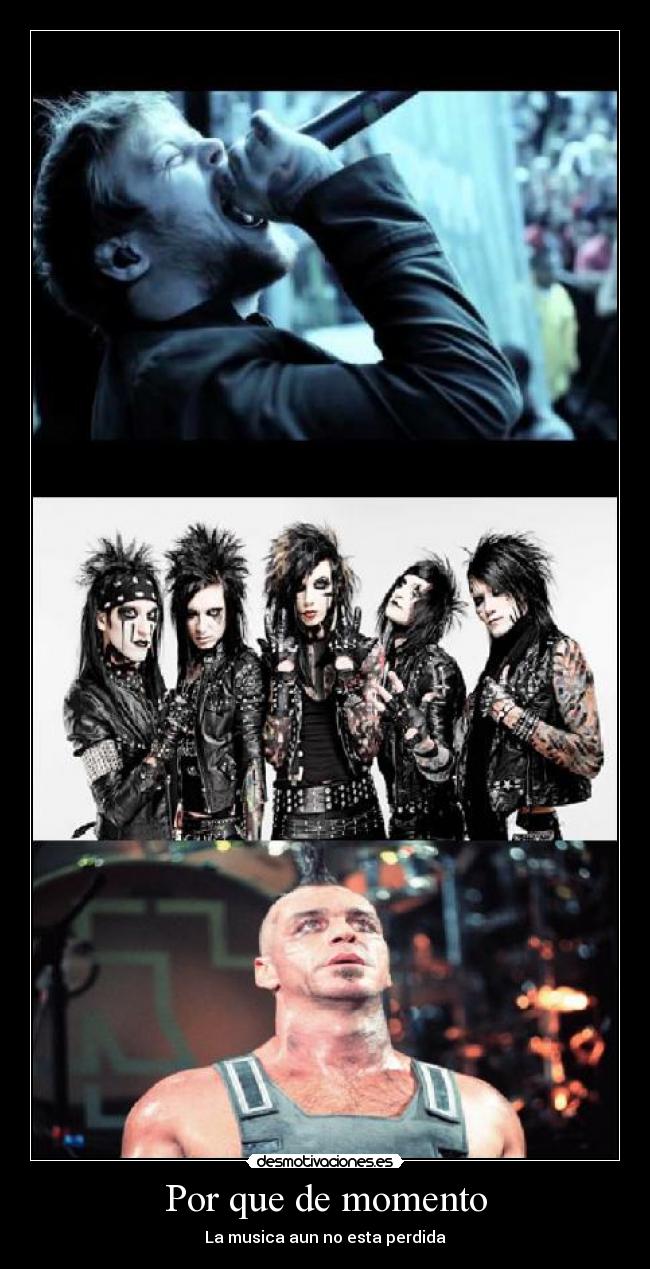 Por que de momento - La musica aun no esta perdida