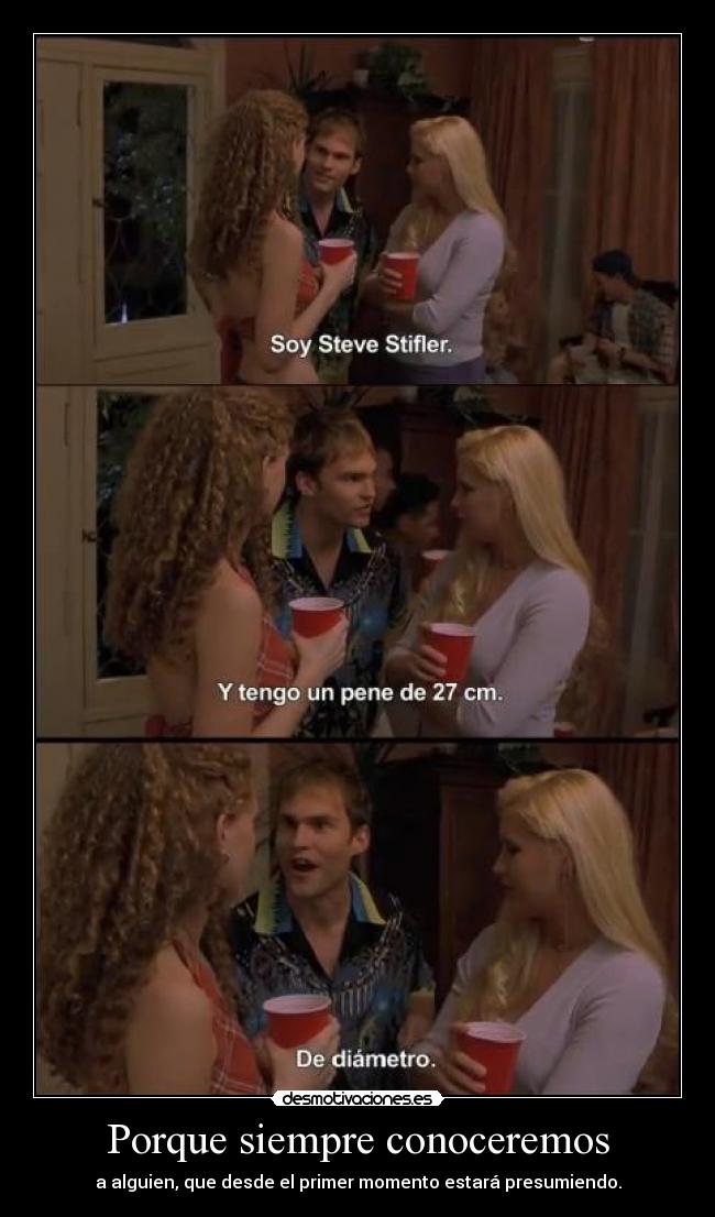 carteles stifler cartelesamericanpie desmotivaciones