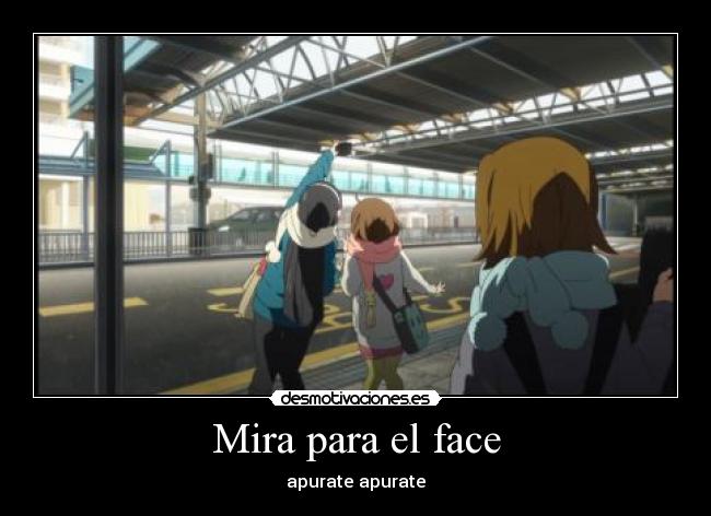 Mira para el face - apurate apurate