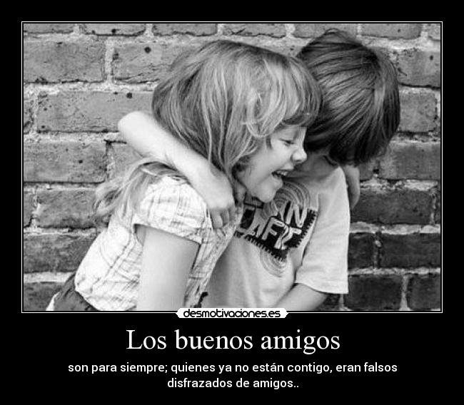 Los buenos amigos -