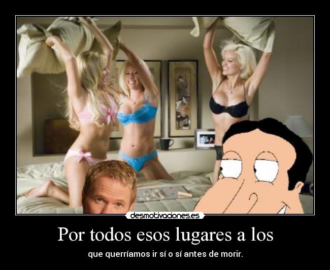 carteles quagmire barney desmotivaciones