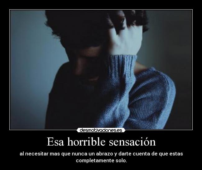 Esa horrible sensación - 