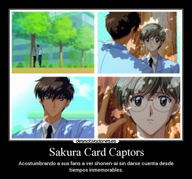 carteles ccs scc sakura tomoyo yukito desmotivaciones