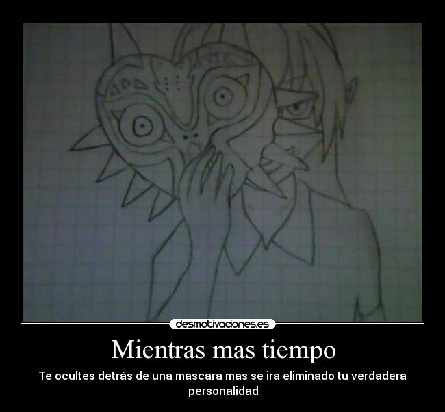 carteles kuperman aqui dibujo leyenda zelda majoras mask link majora fail desmotivaciones