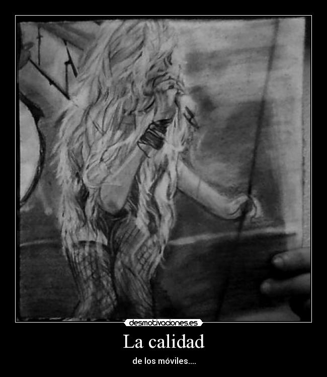 La calidad - de los móviles....