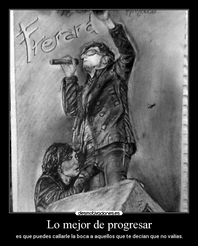 Lo mejor de progresar -