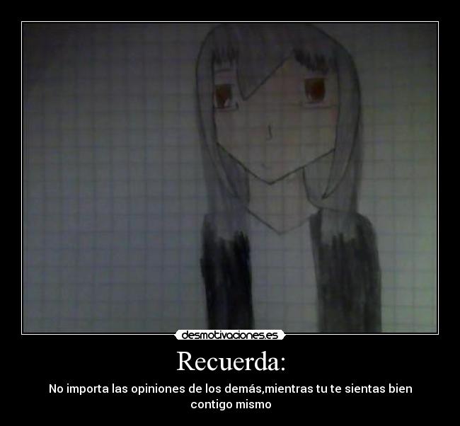 Recuerda: -