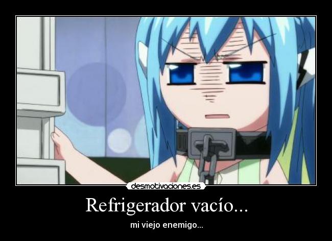 Refrigerador vacío... - 