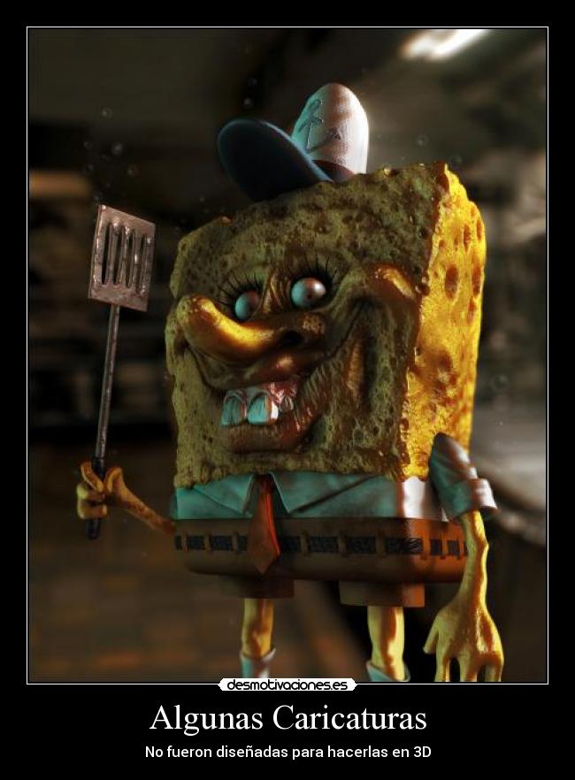 Algunas Caricaturas - No fueron diseñadas para hacerlas en 3D