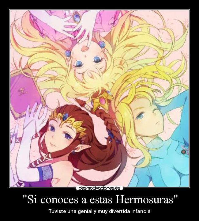 carteles conoces hermosas videojuegos princesa zelda peach samus desmotivaciones