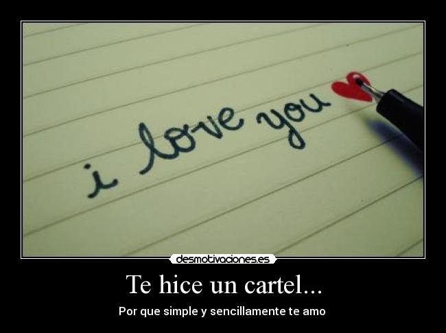 carteles amor desmotivaciones