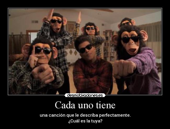 carteles cancion que describe desmotivaciones