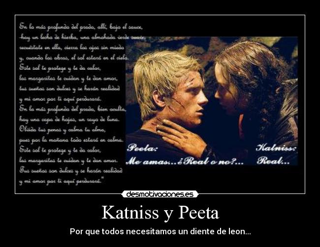 Katniss y Peeta -