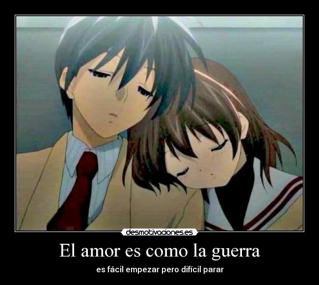 El amor es como la guerra -