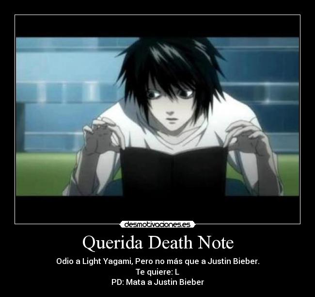 Querida Death Note -