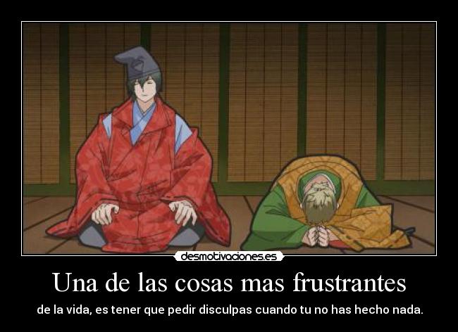 carteles raptorhunters nigatsu harukaze anime chouyaku hyakuninisshu uta koi frustracion perdon disculpas desmotivaciones