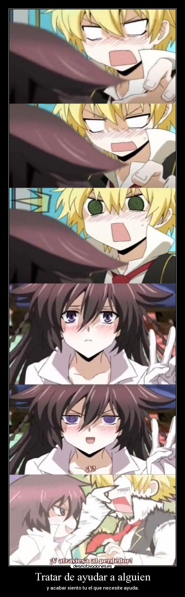 Tratar de ayudar a alguien - 