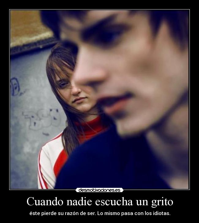 Cuando nadie escucha un grito - 
