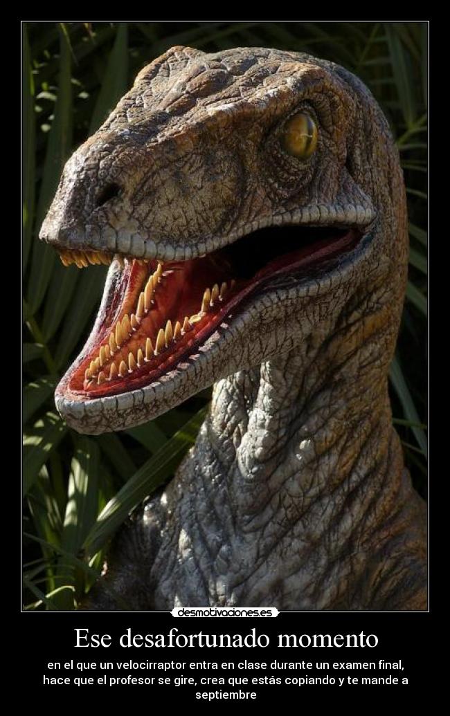 Ese desafortunado momento - 