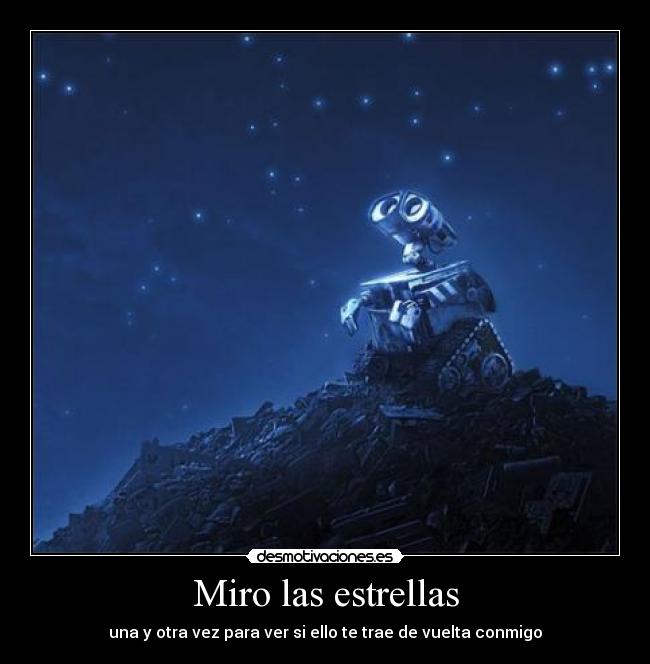 Miro las estrellas -