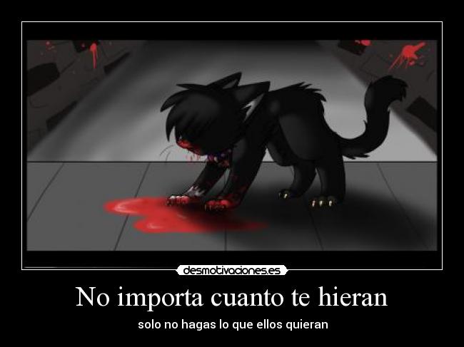 No importa cuanto te hieran -