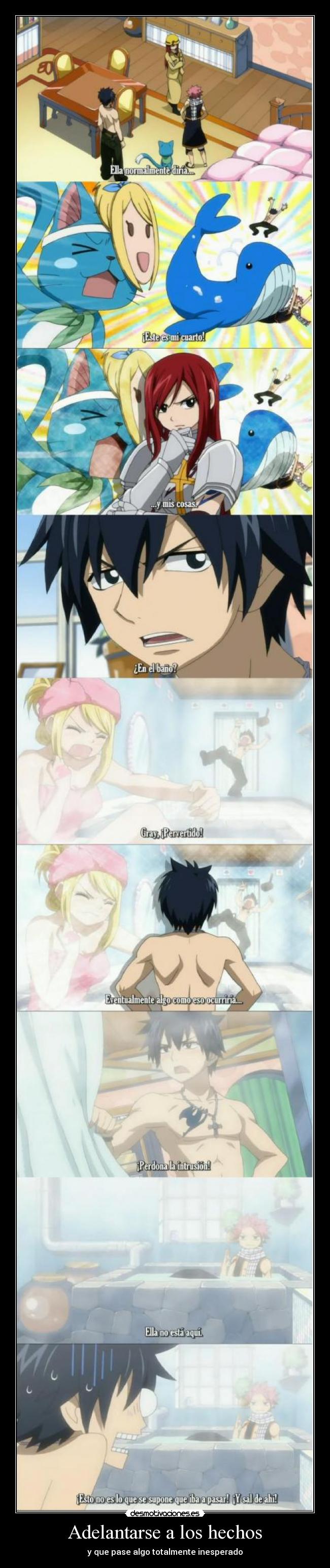 Adelantarse a los hechos -