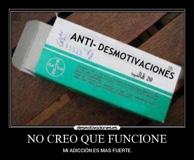 NO CREO QUE FUNCIONE - 