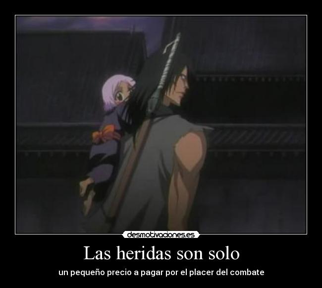 Las heridas son solo -