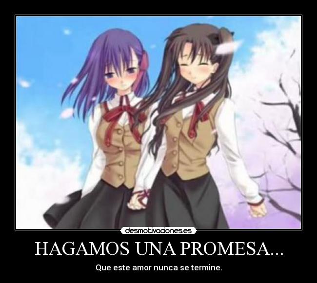carteles anime yuri sea anime desmotivaciones
