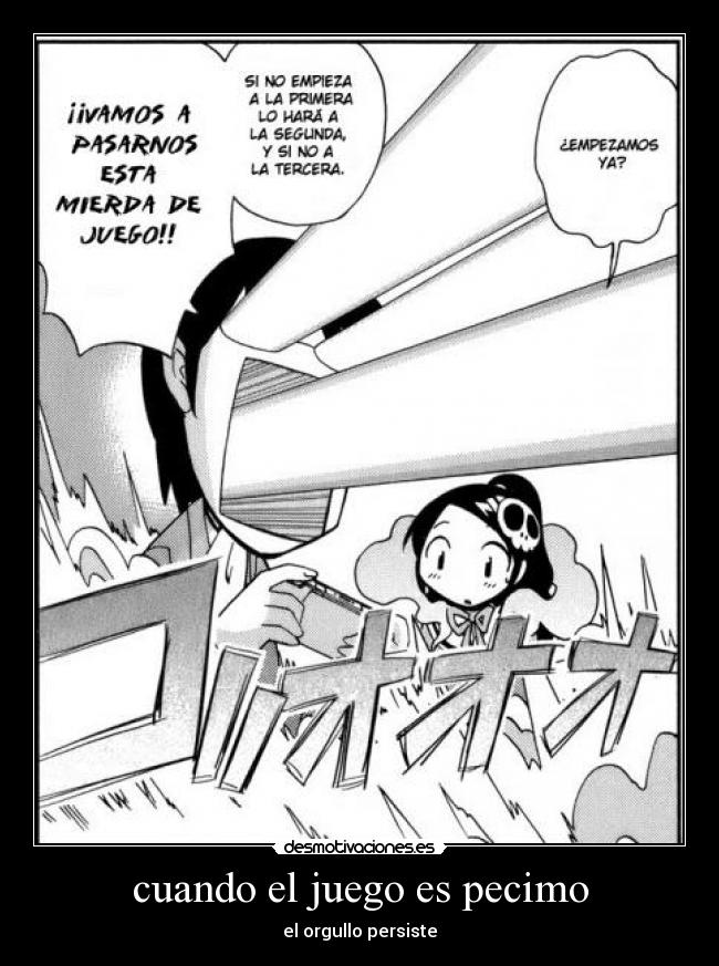 carteles anime manga kami nomi shiru sekai juegos desmotivaciones