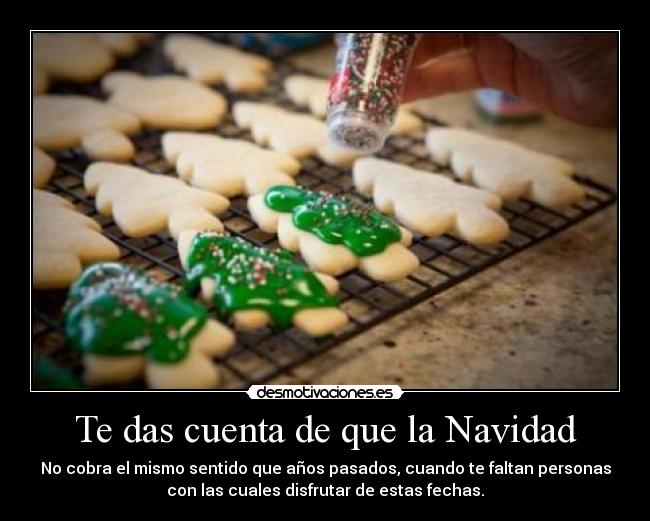 Te das cuenta de que la Navidad - 