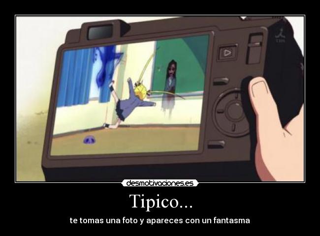 Tipico... - te tomas una foto y apareces con un fantasma